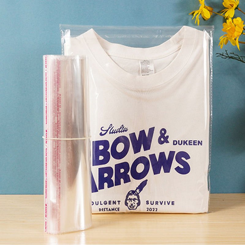 Transparent Durable Thickened Resealable Waterproof Polyethylene Plastic Cellophane PE OPP Self Adhesive Clear Bags