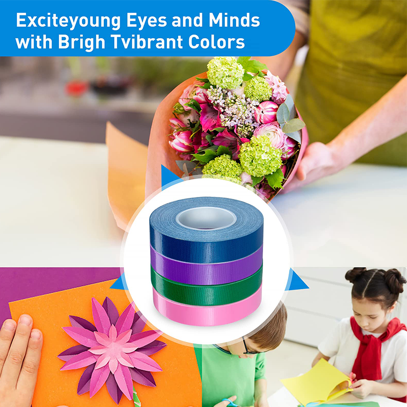 Custom Multipurpose Duct Tape Hand Tear Tape Versatile Tape for Crafts and Art Decoration Easy to tear by hand