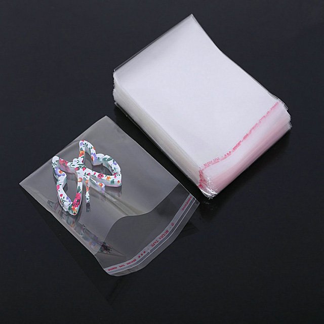 Chinese Manufacture Custom Printing Self Adhesive Plastic Packing Clear Opp Bag