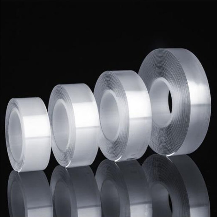 Spot wholesale 2mm 30 mm 5m High quality nano tape sticky double-sided adhesive transparent non-marking nano tape