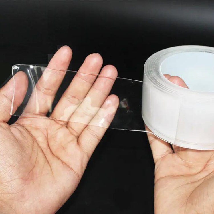 Spot wholesale 2mm 30 mm 5m High quality nano tape sticky double-sided adhesive transparent non-marking nano tape