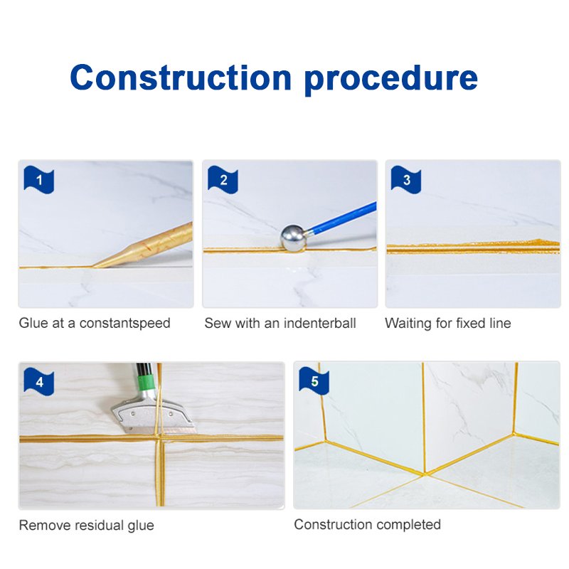 For wall and floor Gap Premium Quality Two Component epoxy resin for Epoxy Tile grout Sealants adhesives