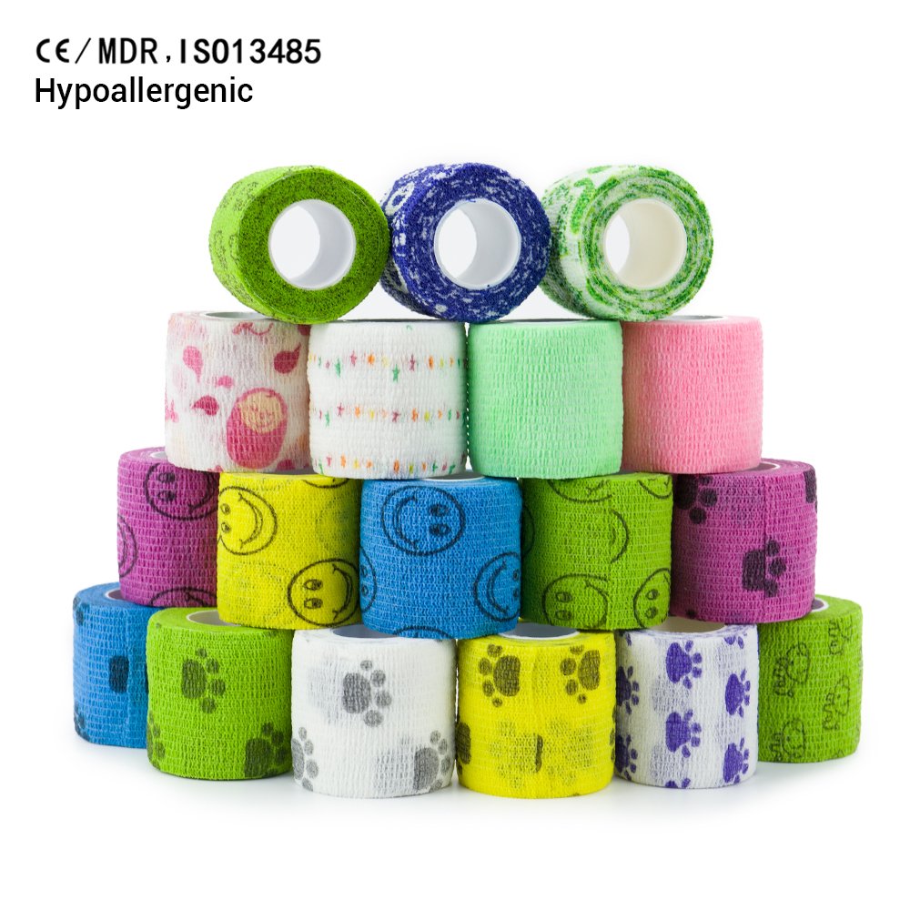 2025 Athmedic cohesive vet pet wrap self adhesive veterinary tape