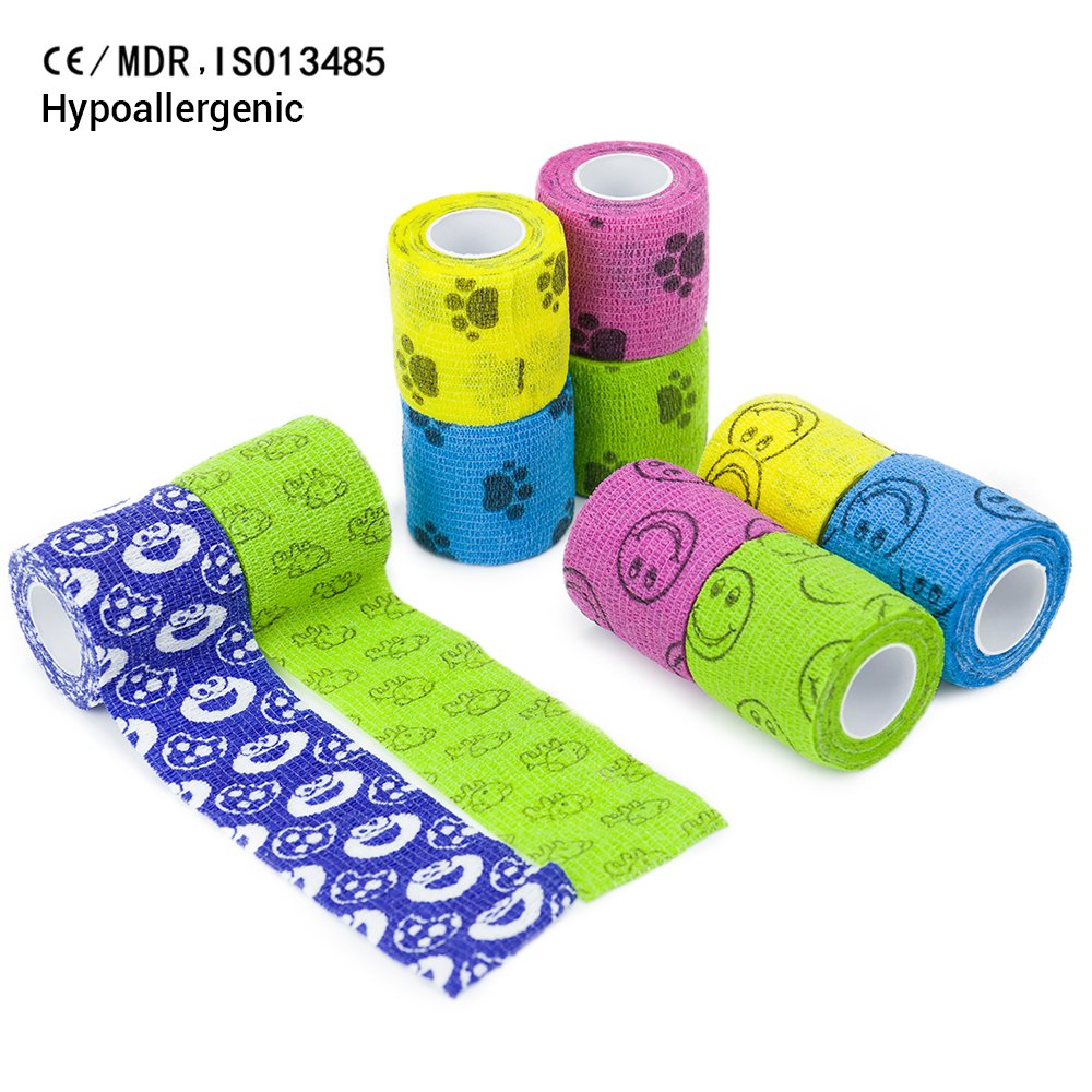 2025 Athmedic cohesive vet pet wrap self adhesive veterinary tape