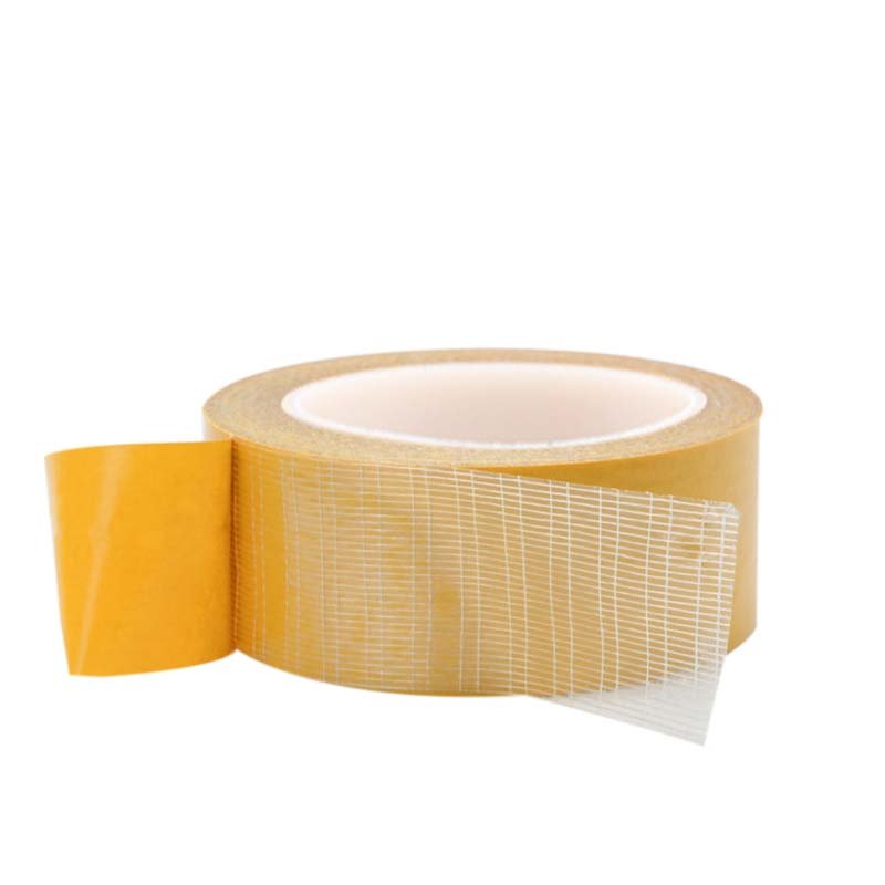D/S Hot melt glue Filament Fiber Fixing self adhesive 280U Double Sided Fiberglass Tape