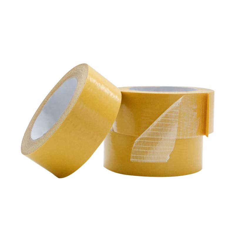 D/S Hot melt glue Filament Fiber Fixing self adhesive 280U Double Sided Fiberglass Tape