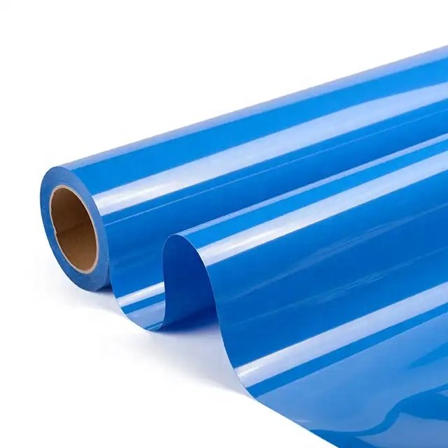 Cuttable Heat Transfer Pu Flex Premium Adhesive Htv Vinyl Rolls For Heat Transfer Vinyl Sheets Film For T-Shirt Engraving