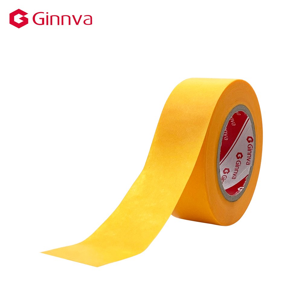 Ginnva Single Sided Masking Tape Acrylic Rubber Adhesive Pressure Sensitive rice Paper Painting Decorating Rice Paper