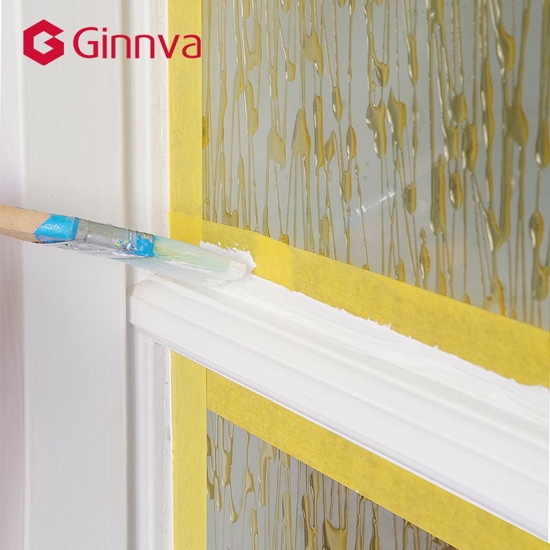 Ginnva Single Sided Masking Tape Acrylic Rubber Adhesive Pressure Sensitive rice Paper Painting Decorating Rice Paper