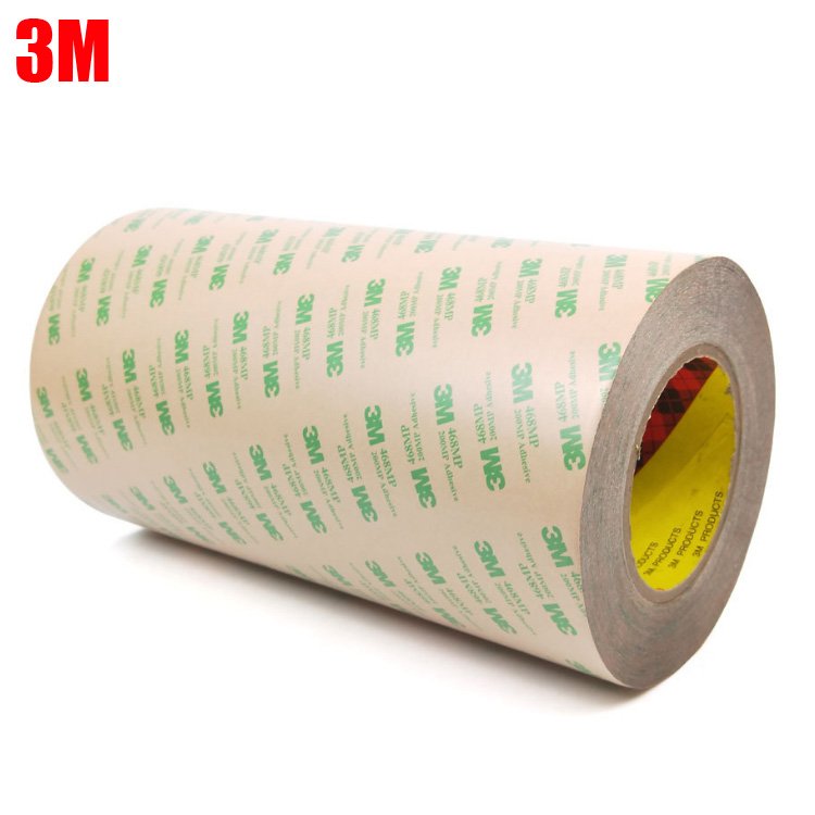 3 M 468mp 200mp adhesive transfer tape 12" x 60 yds clear transfer 3 m tape roll
