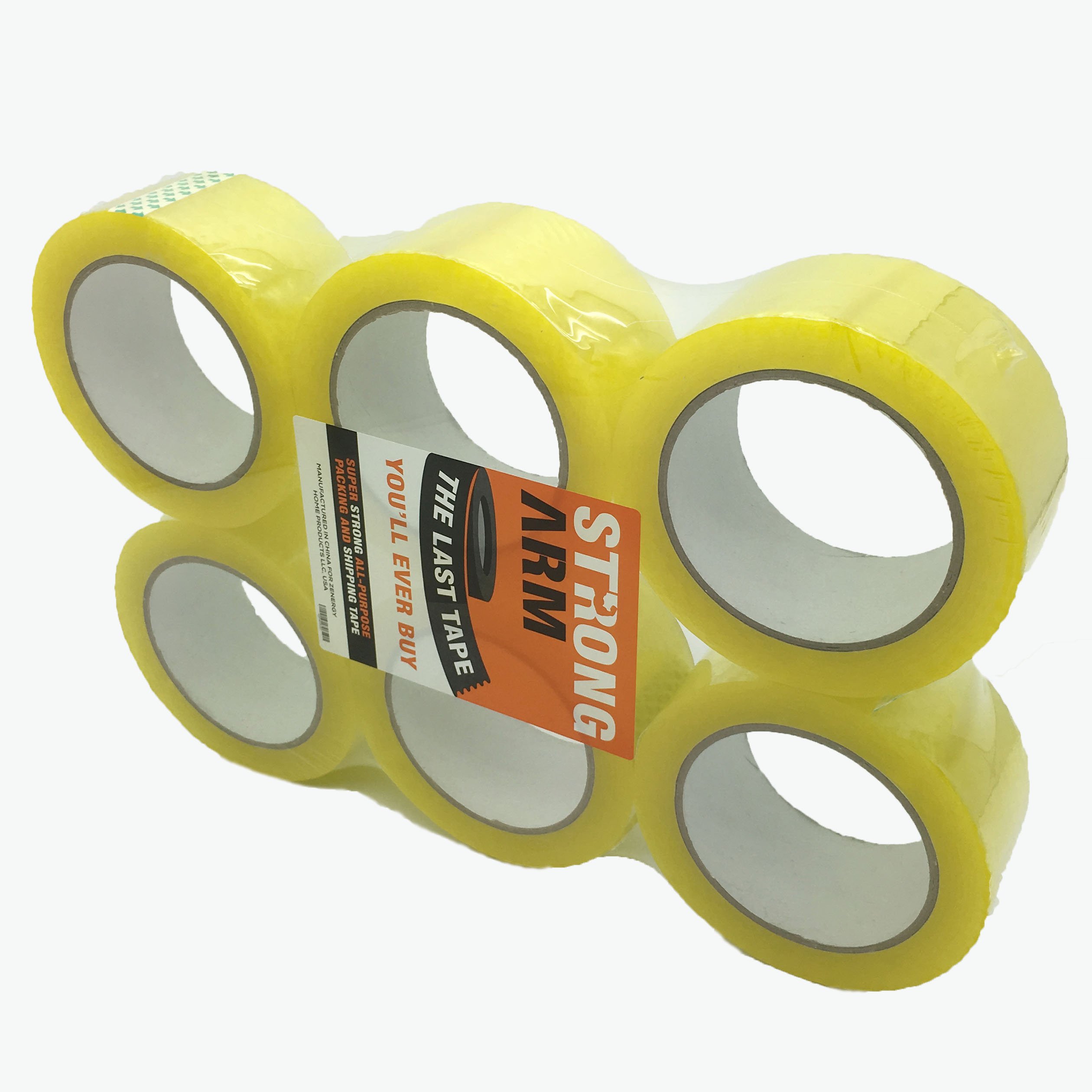 Bopp Sealing Tape Customize Logo Superb Sellotape Registration Tape Waterproof Carton Clear Adhesive Packing Tape