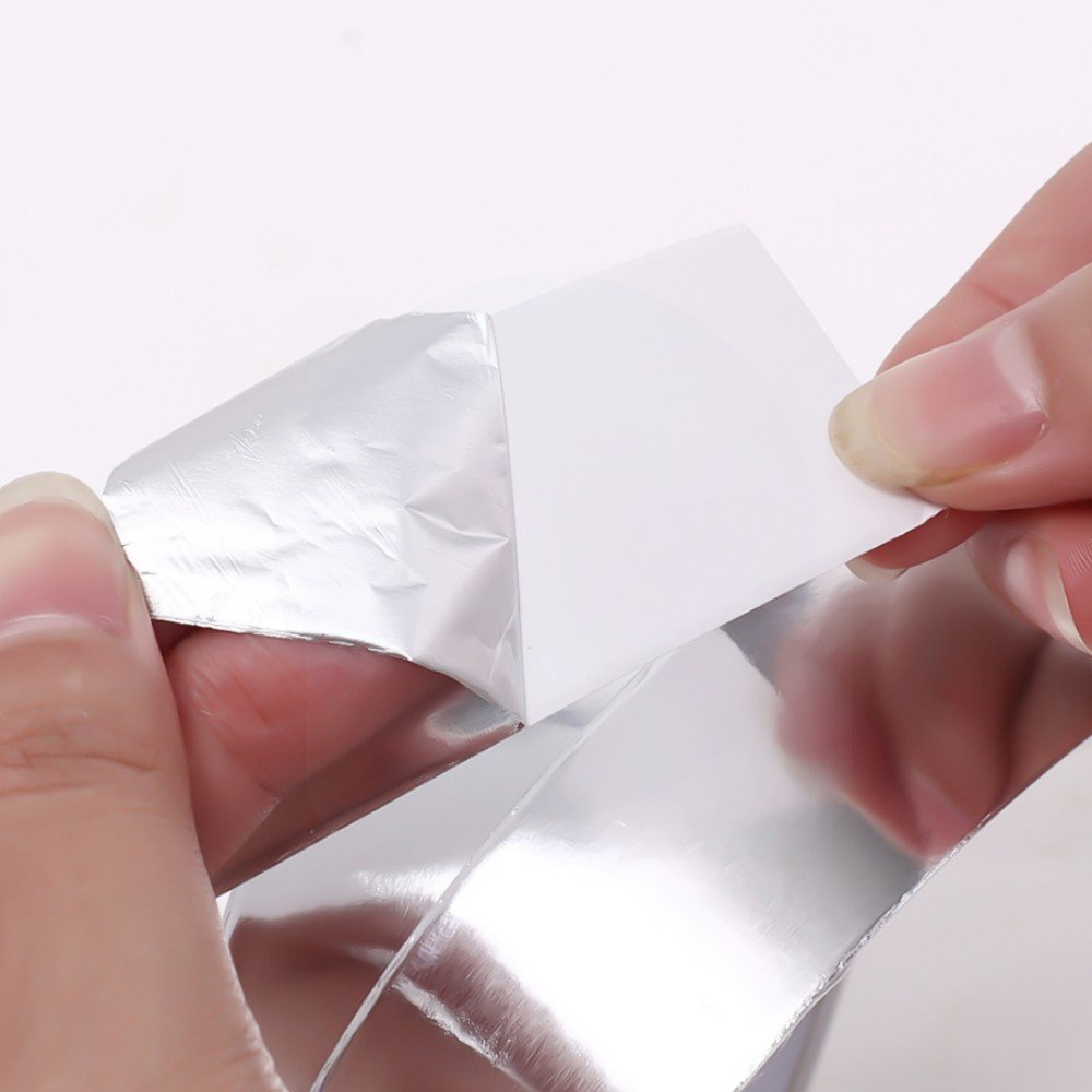 15mm 48mm heat resistant reinforced double side electrically conductive silver aluminum foil adhesive tape