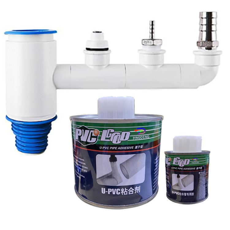Wholesale price AB fast curing glue PVC adhesive high quality UPVC glue for plastic water pipe fitting