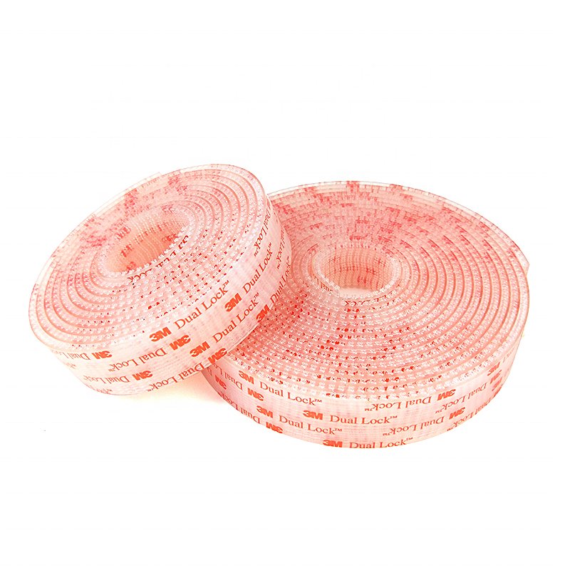 High Quality Dual Lock Reclosable Fastener Sj3560 Single Sided Clear Acrylic Pressure Sensitive Adhesive for general Industry