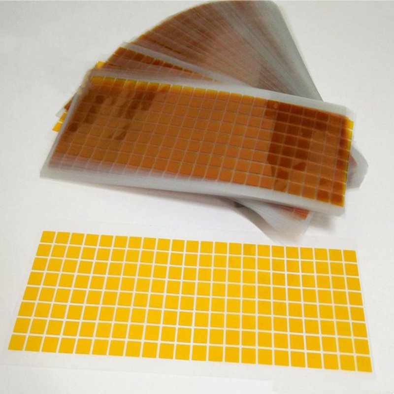 Gold Polyimide High Adhesive Gold Finger High Temperature Resistant Anti-static PI Tape Die Cutting