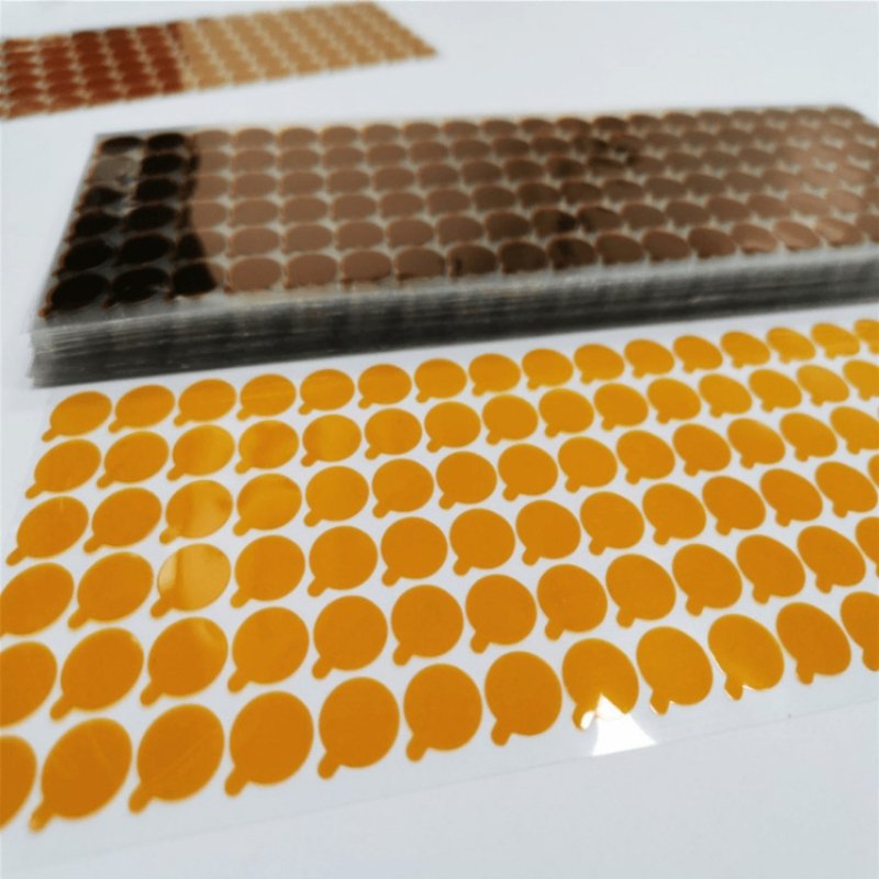 Gold Polyimide High Adhesive Gold Finger High Temperature Resistant Anti-static PI Tape Die Cutting