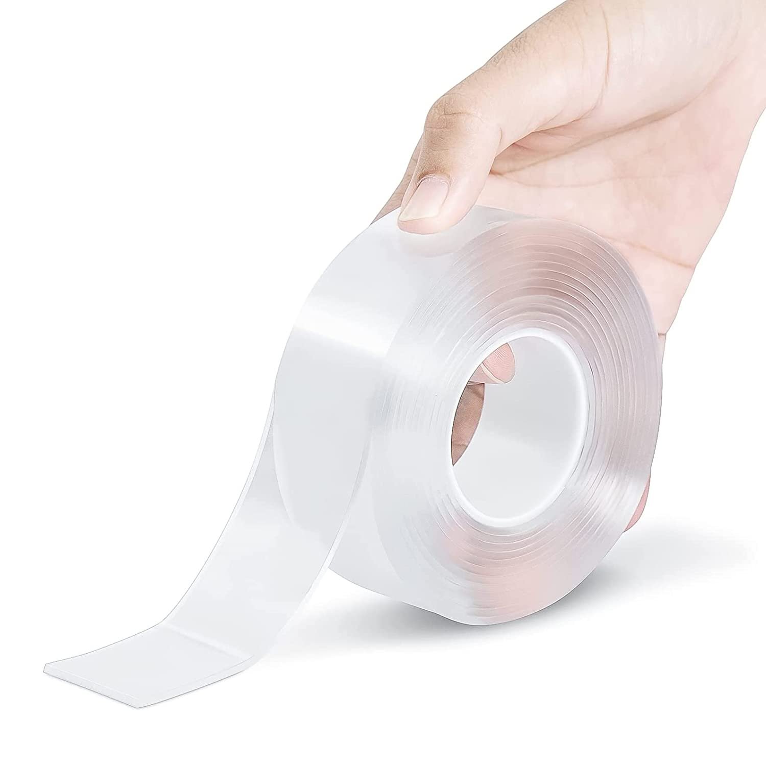 Hot Selling Clear Adhesive Tape 1m 3m 5m Traceless Double Sided Washable Adhesive Nano Tape
