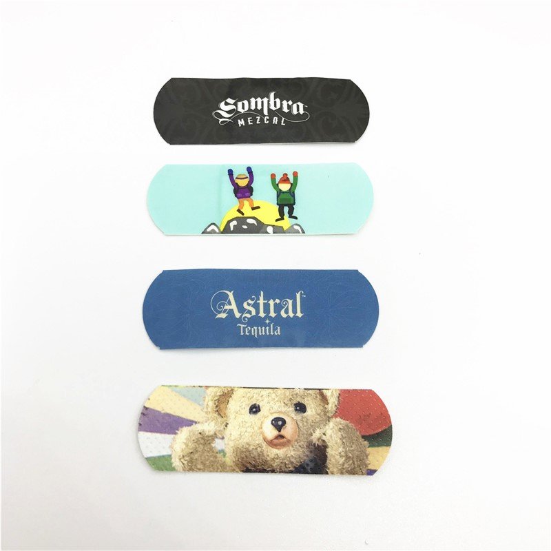 Children Dispenser Medical Adhesive Wound Bandages Custom Band Aids Patterns for Kids