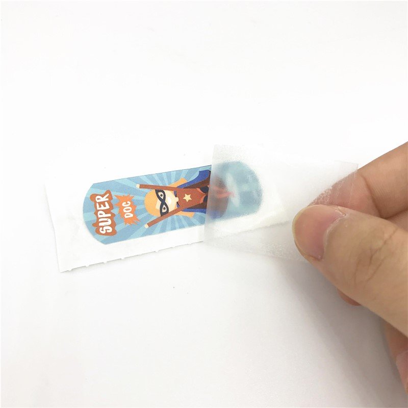 Children Dispenser Medical Adhesive Wound Bandages Custom Band Aids Patterns for Kids