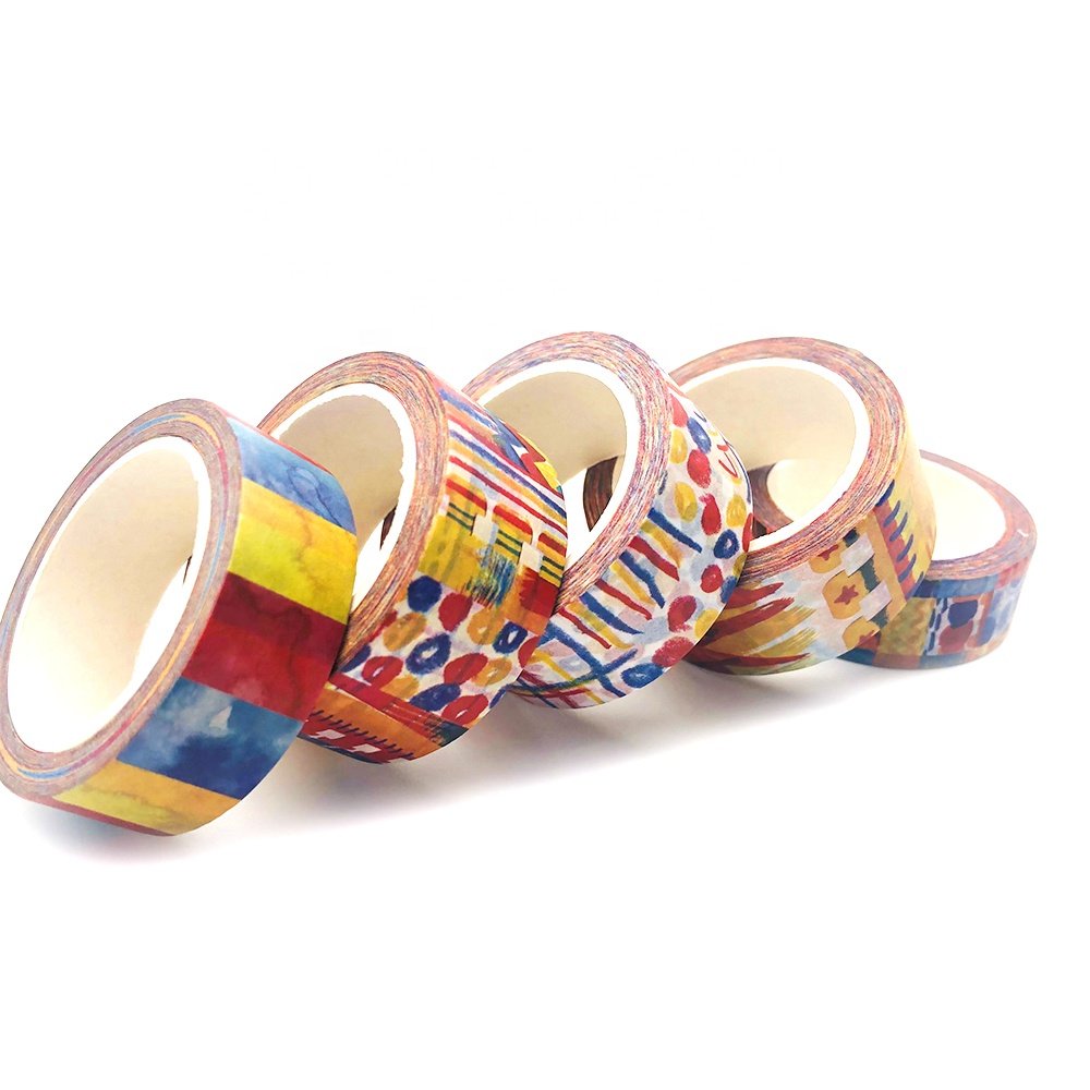 High-Performance Custom Supplier Acrylic Adhesive Waterproof Printed philippines Washi Tape for Paper Crafts