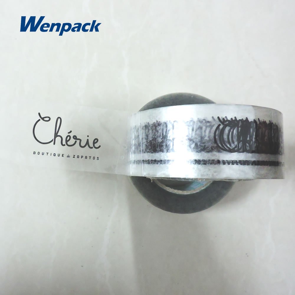 Custom logo Printed Hot Melt Adhesive Carton Packing Sealing Tape