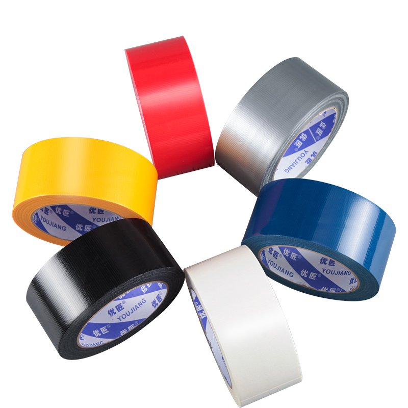 YOU JIANG waterproof Grade Gaffer Tape Matte Fabric Tape Dark Duct Cloth leather repair Adhesive aluminum Tape ducting