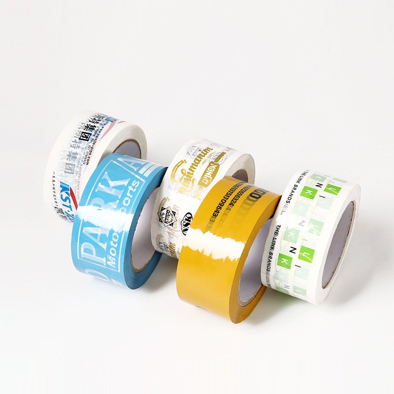 Novel design personalised fragile heavy duty packing shipping tape custom logo carton sealing personalized OPP tape roll