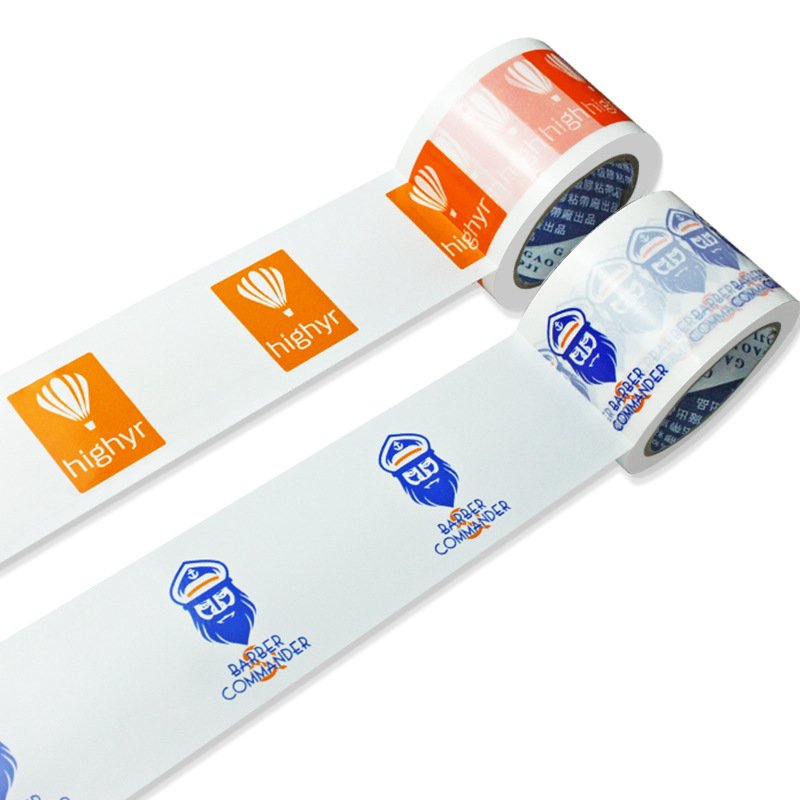 Novel design personalised fragile heavy duty packing shipping tape custom logo carton sealing personalized OPP tape roll