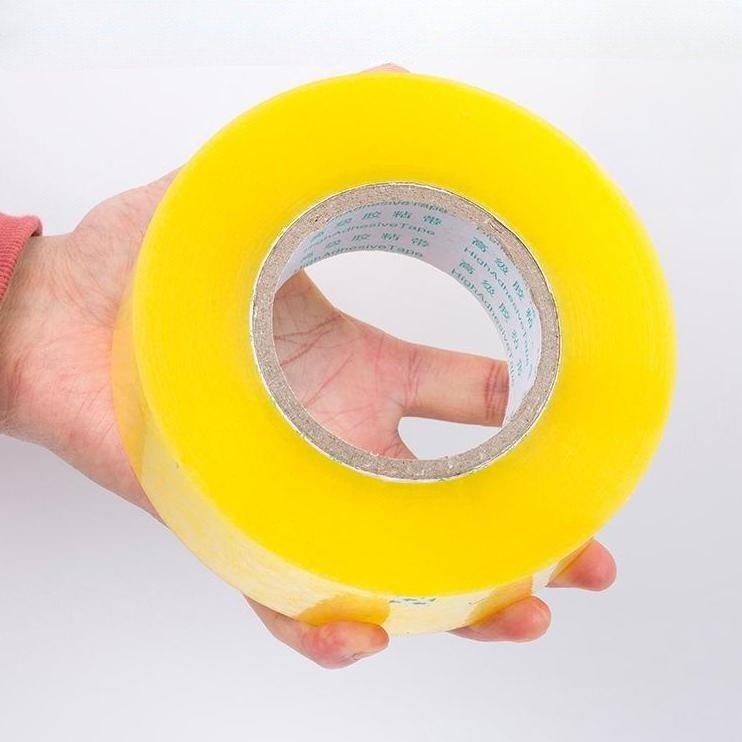 Custom Clear Box Carton Packaging Packing Tape Transparent Acrylic With Custom Logo Sealing Adhesive Clear Packaging Tape
