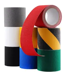Samvo customized Adhesive Anti Slip tape Wear resistant Anti slip Tape Self Adhesive Backed Anti Slip Tape Black