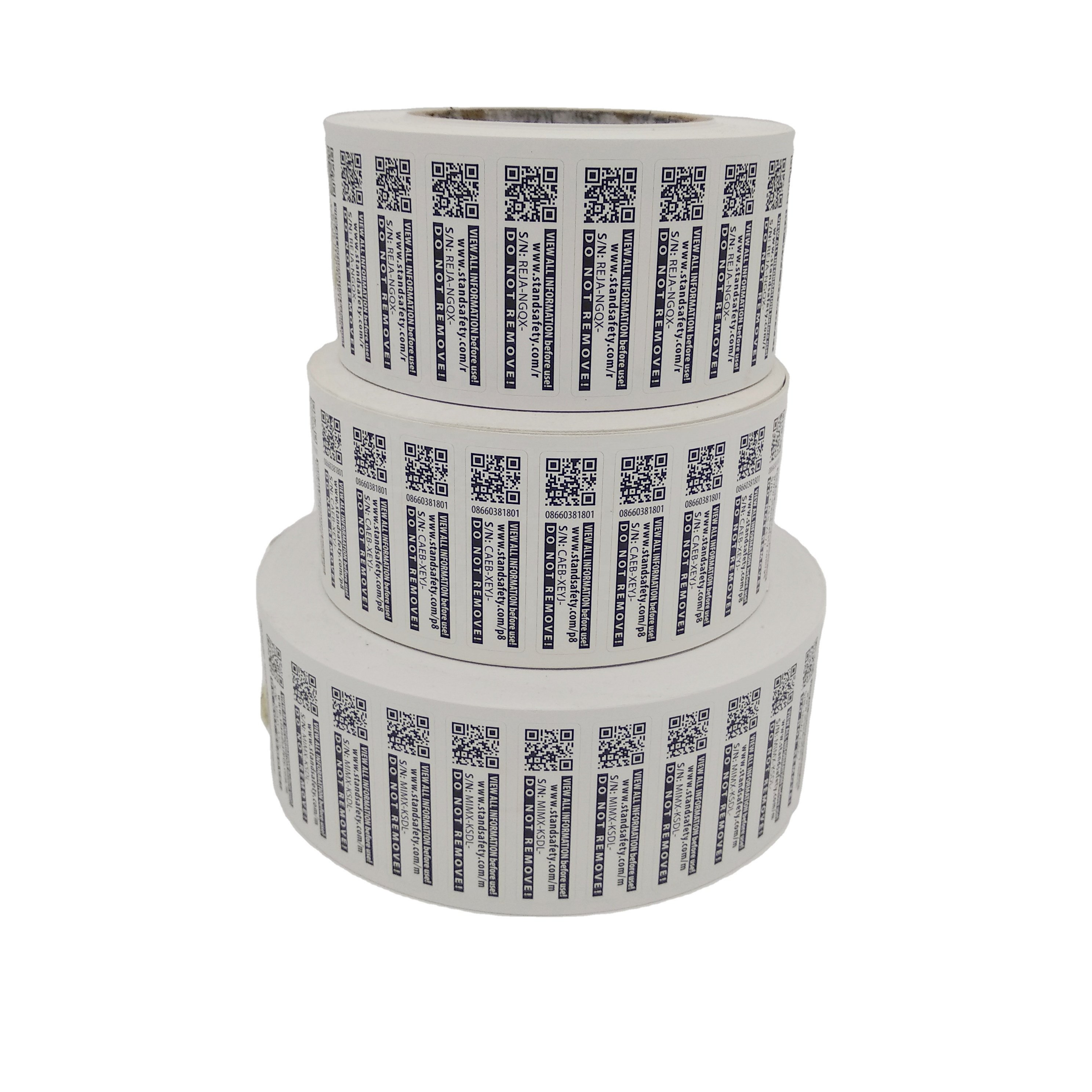 High quality waterproof adhesive gold foil laminated vinyl plastic printing label