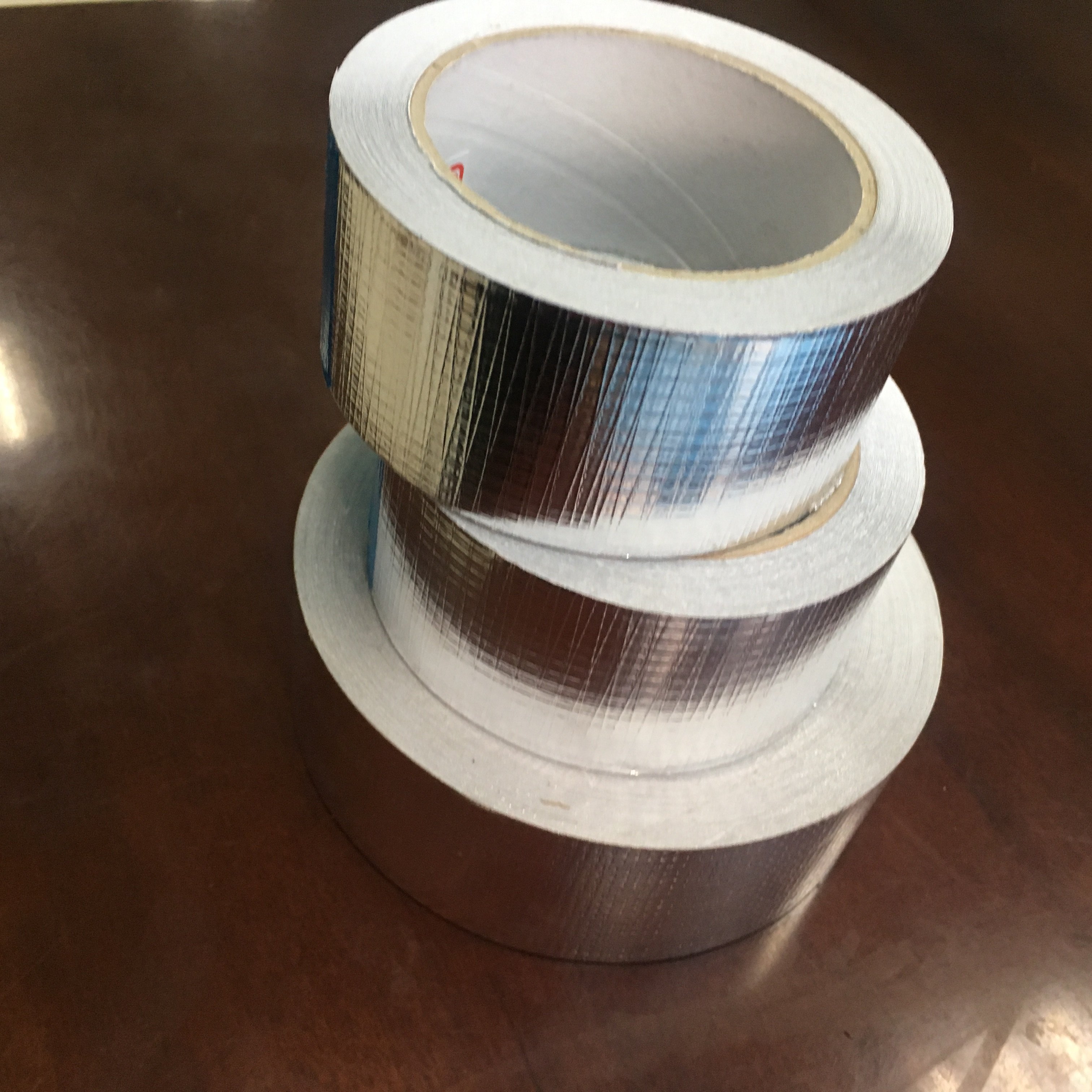 Apyrous Aluminized Polyester Tape And Aluminium Foil adhesive Tape