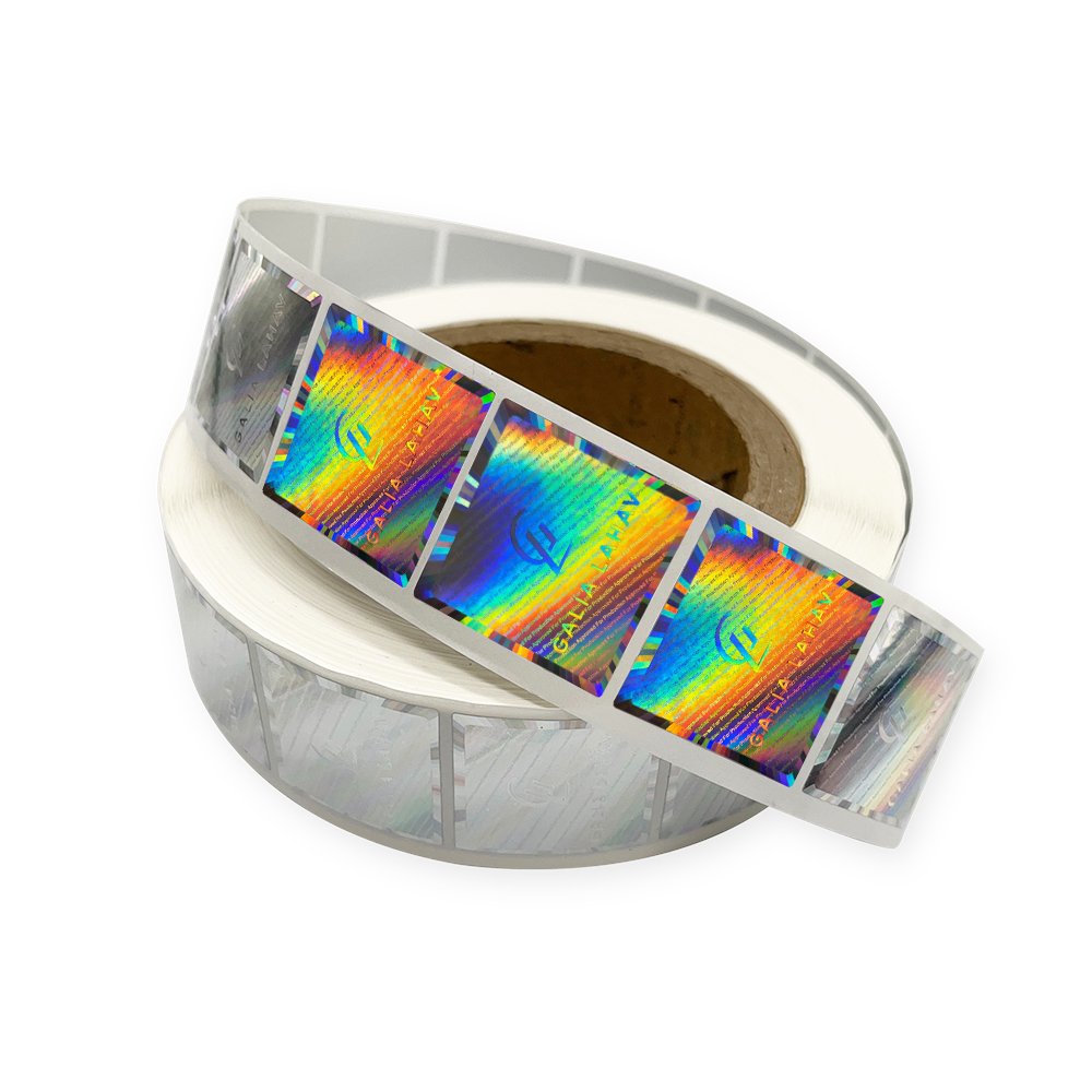 Yutai Good Quality Custom Make Logo Self Adhesive Holographic Sticker Label Security Custom Logo Hologram Label Paper Waterproof