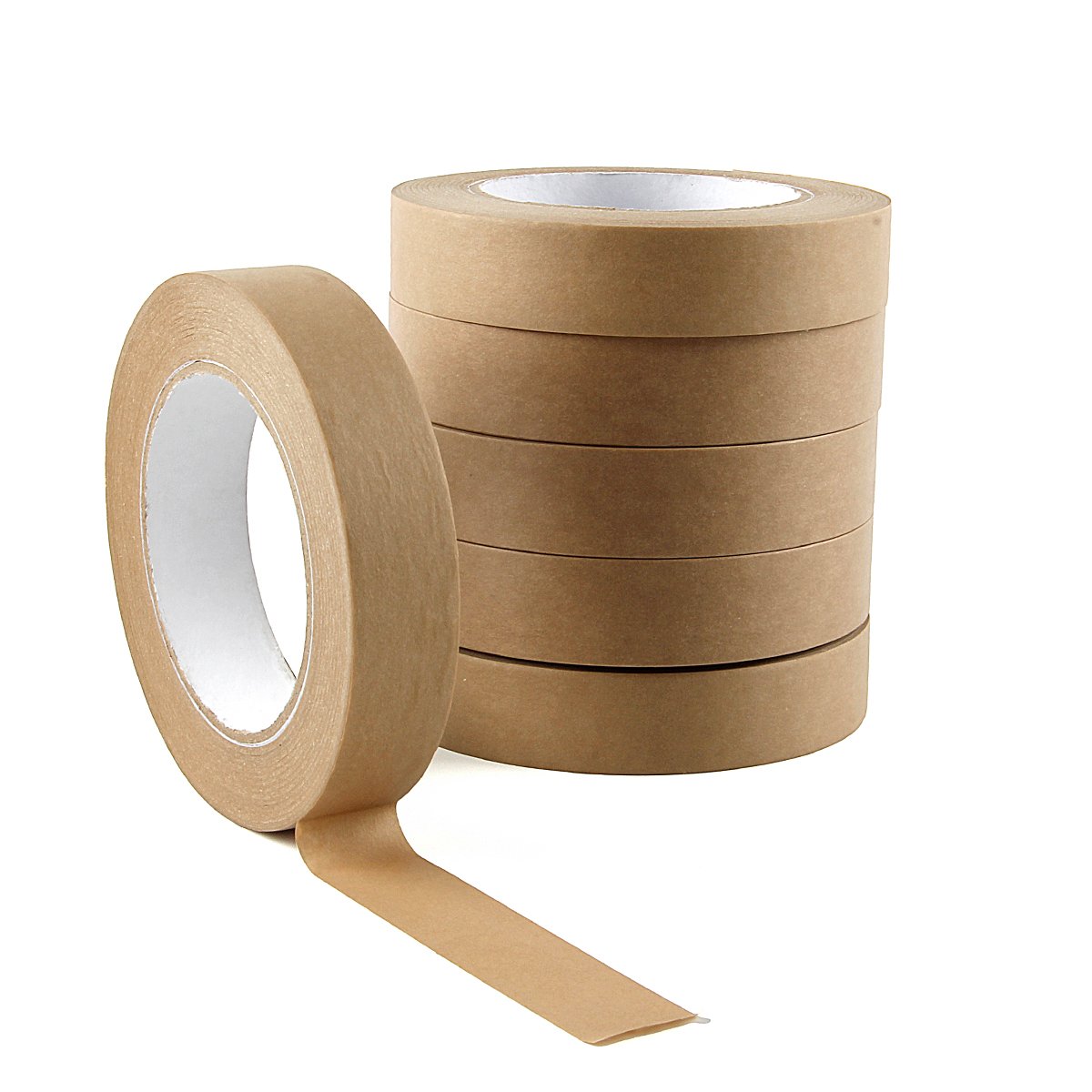 Biodegradable Low Temperature Resistance Self Adhesive Kraft Paper Tape For Sealing Shipping Wrapping Carton Box