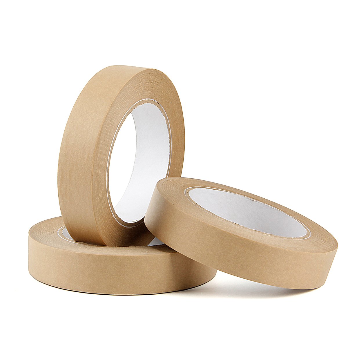 Biodegradable Low Temperature Resistance Self Adhesive Kraft Paper Tape For Sealing Shipping Wrapping Carton Box