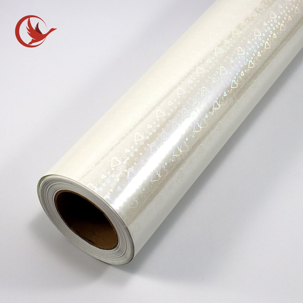 Cardioid laser cold lamination film High Transparent PET Clear Self Adhesive Cold Laminating Roll Film for Photo