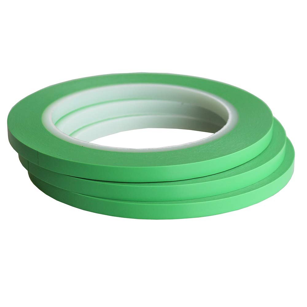 Single Sided PVC Masking Tape with Rubber Adhesive Fine Line Antistatic Feature Manufactured Exported by Company Karnataka India