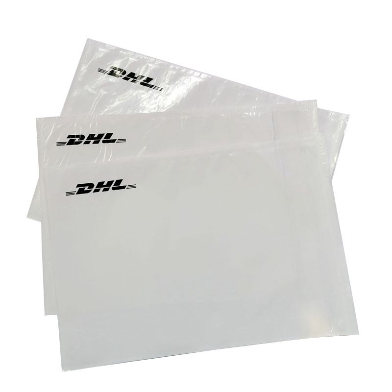 China Manufacturer Clear Plastic Mailing Envelopes Self Adhesive Packing Slip Envelope