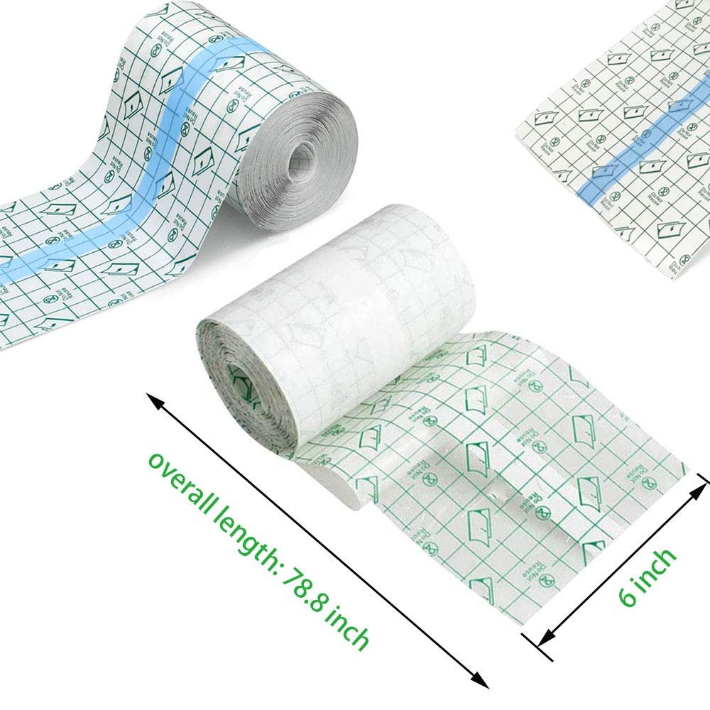 Transparent Dressing Adhesive Bandage Waterproof Bandage Clear Adhesive Bandages Stretch Tape for Tattoos Swimming
