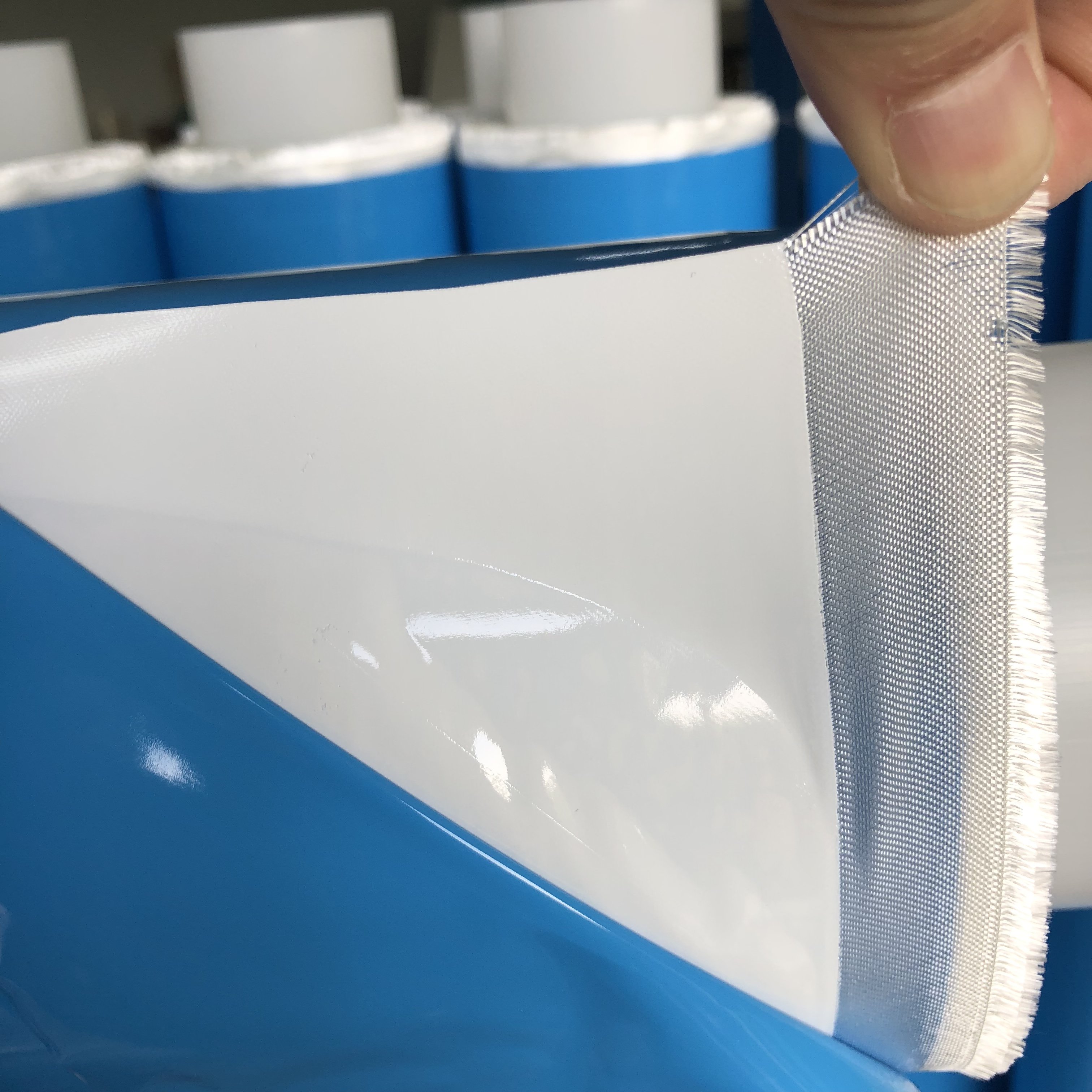 High thermal conductivity double-side adhesive tape heat transfer fiberglass thermal tape for LED and heat sink