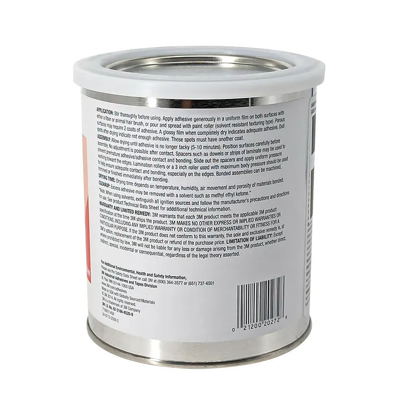 High Performance 10# Neoprene Contact Adhesive Sprayable Laminating Glue Durable Stainless Steel Wood Panels Packing