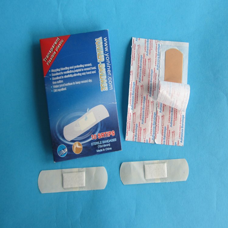 Popular Medical Adhesive bandage Wound plaster custom color band aid kid