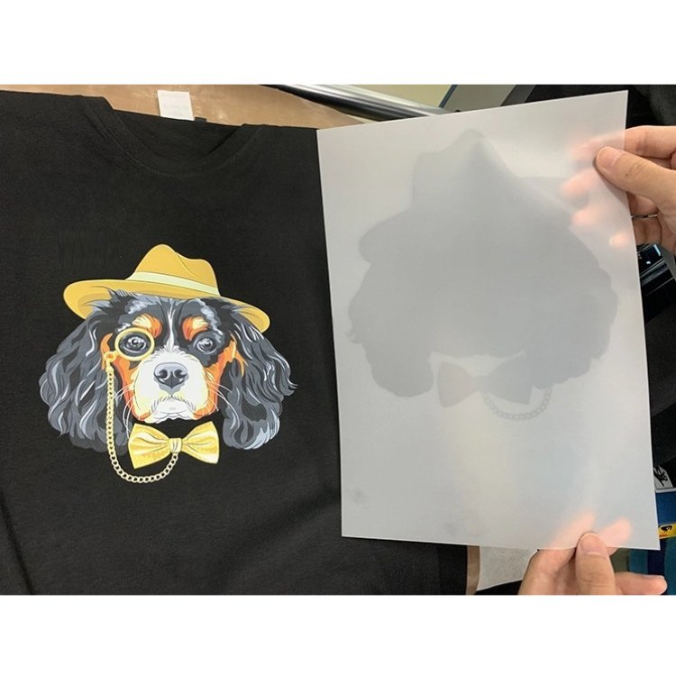 Premium Customized Adhesive Heat Thermal Transfer Print Sheet 13X19 A4 A3 DTF Printer Paper PET Film 1000 Pcs On Textile Fabric