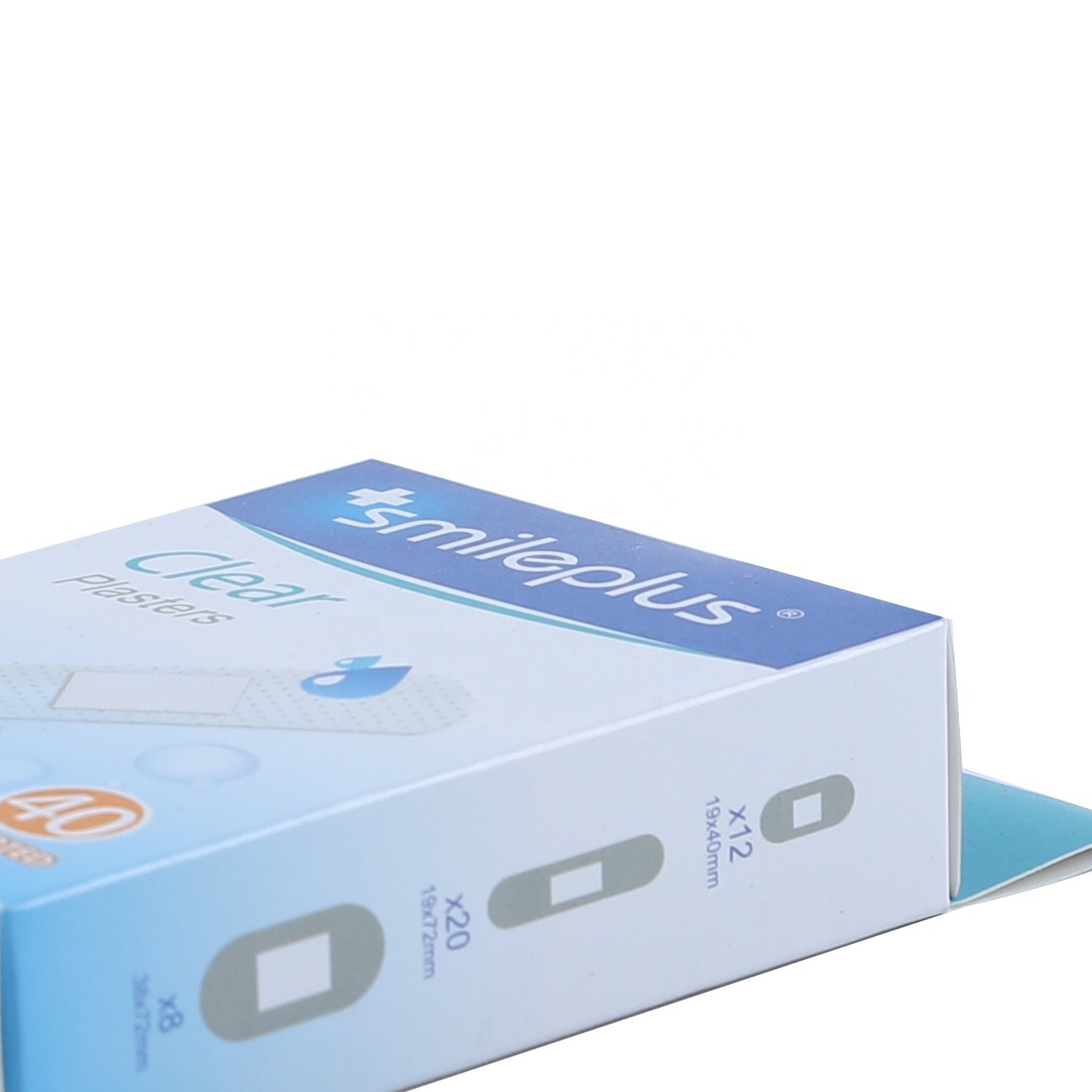 Waterproof Breathable Kids Outdoor First Aid Adhesive Bandage Printed Band-aid in Plastic Box