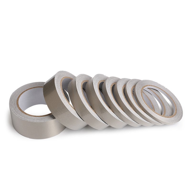 Recyclable Heat Resistant LCD Laptop Cable EMI Shielding Conductive Fabric Cloth Self Adhesive Tape