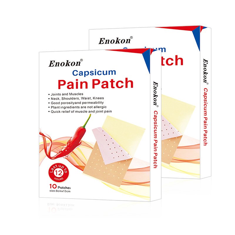 Chinese Herbal Pain Relief Patches Capsicum Adhesive Plaster