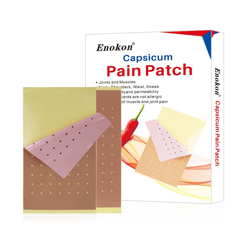 Chinese Herbal Pain Relief Patches Capsicum Adhesive Plaster