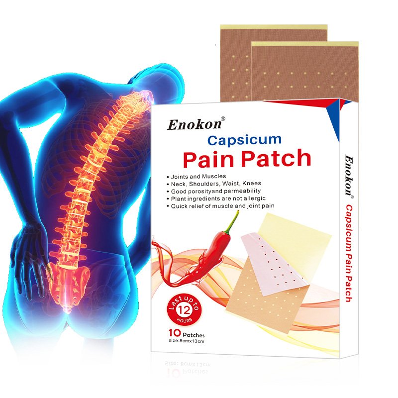 Chinese Herbal Pain Relief Patches Capsicum Adhesive Plaster