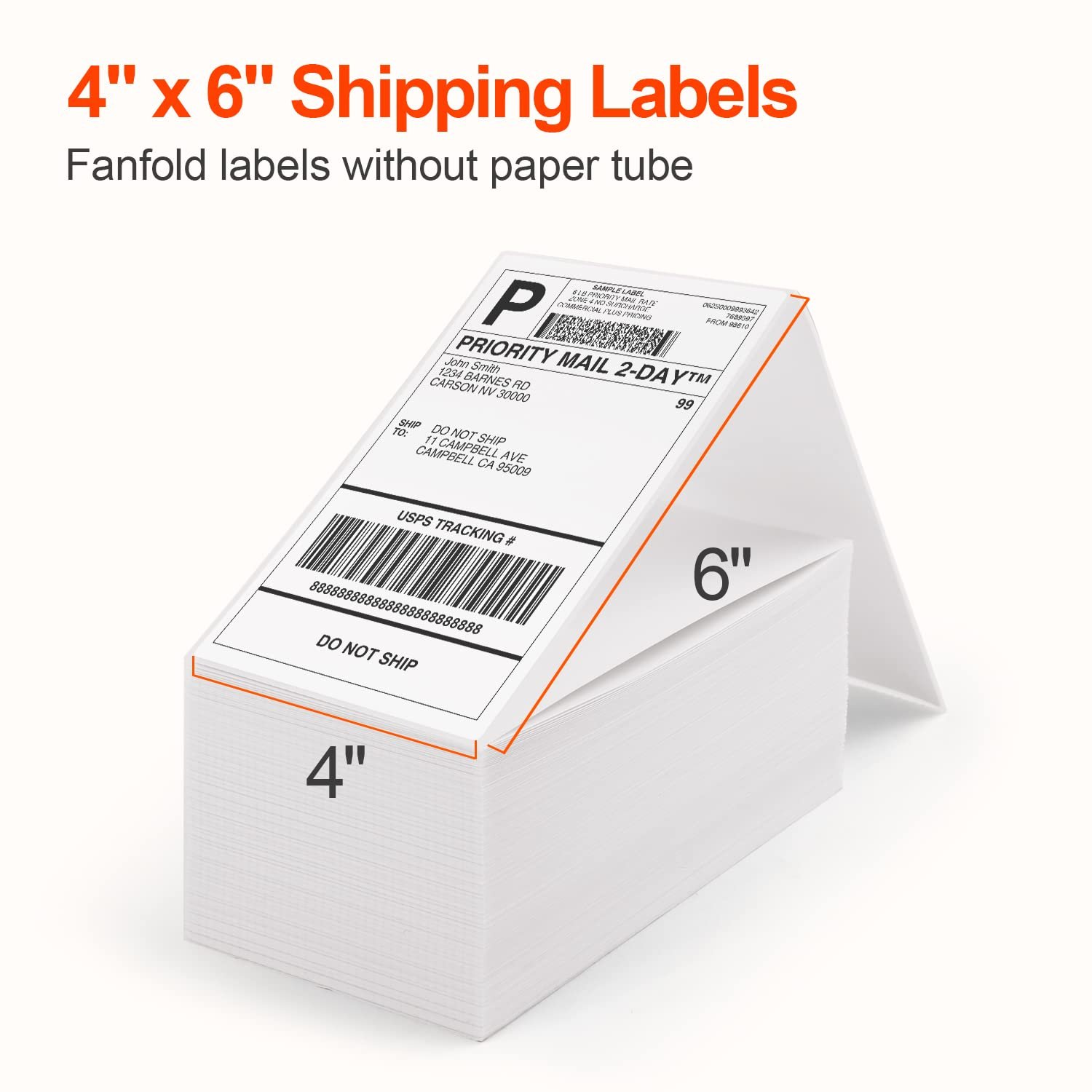 4x6 inch shipping waybill label thermal address barcode label a6 thermal label stickers packing tape with company logo