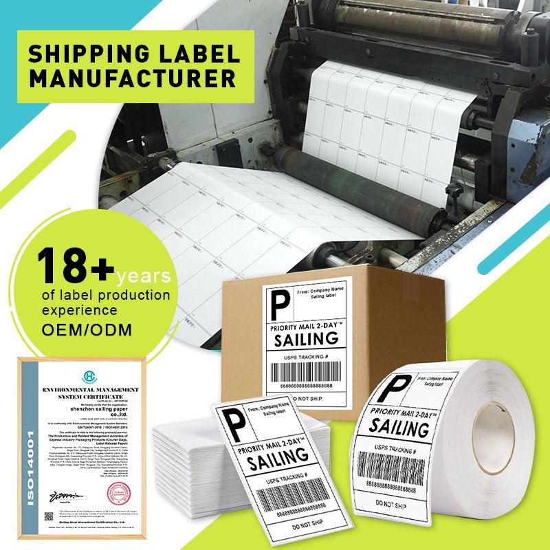 thermal printer label sticker